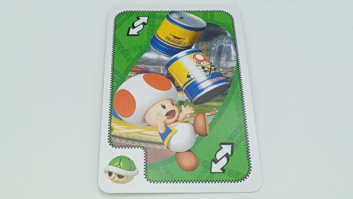 Reverse Card in UNO Mario Kart