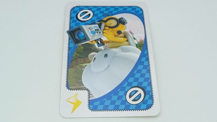 Skip card in UNO Mario Kart