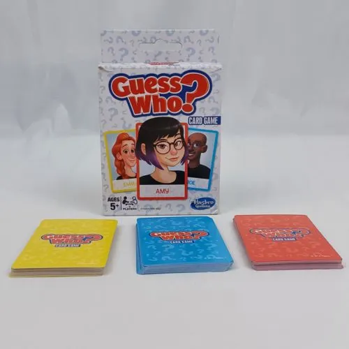 Components for Guess Who? Card Game
