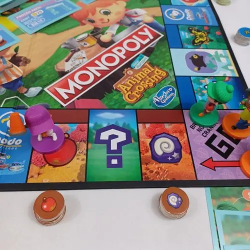 Movement in Monopoly: Animal Crossing New Horizons