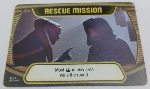 Rescue Mission Agenda Card