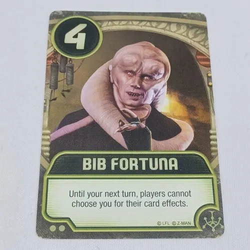 Bib Fortuna Card from Star Wars: Jabba's Palace
