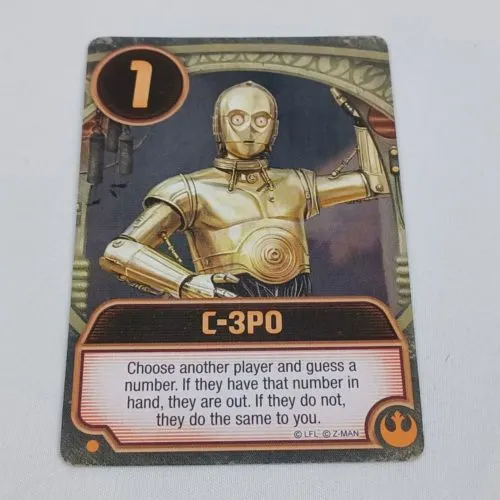 C-3PO Card From Star Wars: Jabba's Palace