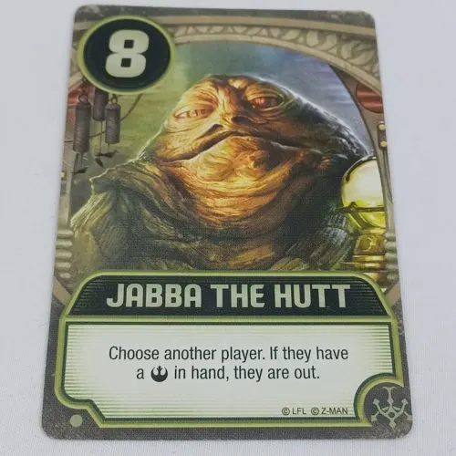 Jabba the Hutt Card From Star Wars: Jabba's Palace
