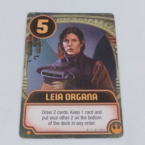 Leia Organa Card Star Wars: Jabba's Palace