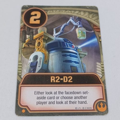 R2-D2 Card From Star Wars: Jabba's Palace