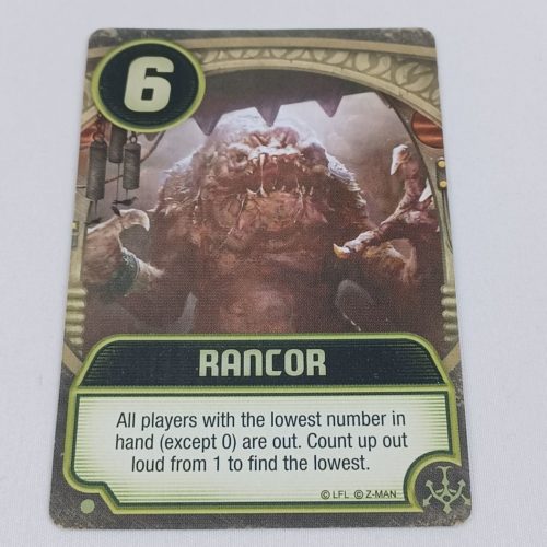 Rancor Card From Star Wars: Jabba's Palace