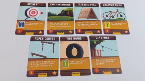 Adventure Cards in Summer Camp