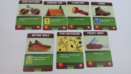 Outdoors Cards in Summer Camp