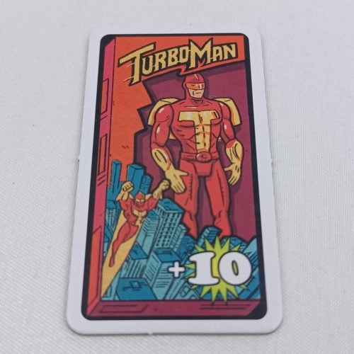 Turbo Man Tile in Jingle All the Way: It's Turbo Time!