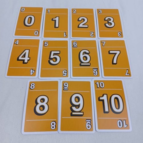 Number Cards in ONO 99