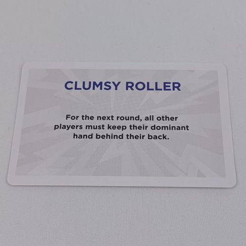 Clumsy Roller Power Up Card