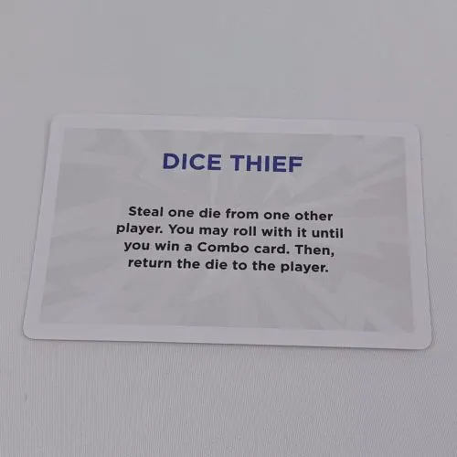 Dice Thief Power Up Card