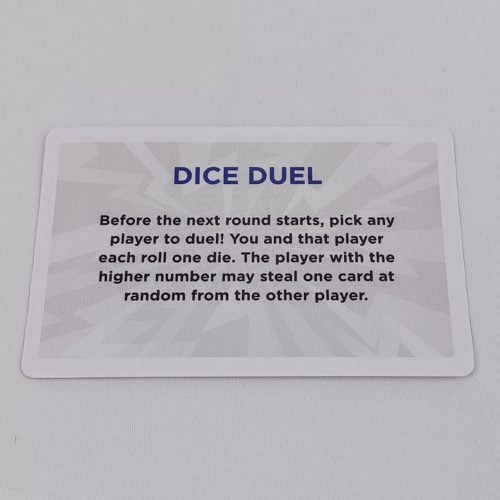 Dice Duel Power Up Card