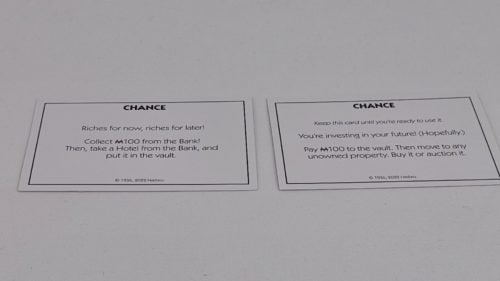 Chance Cards in Monopoly Secret Vault