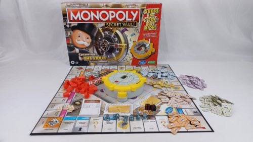 Components for Monopoly Secret Vault