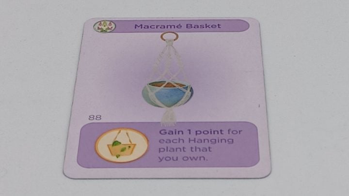 Macrame Basket Decoration Card