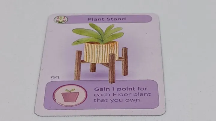 Plant Stand Decoration Card