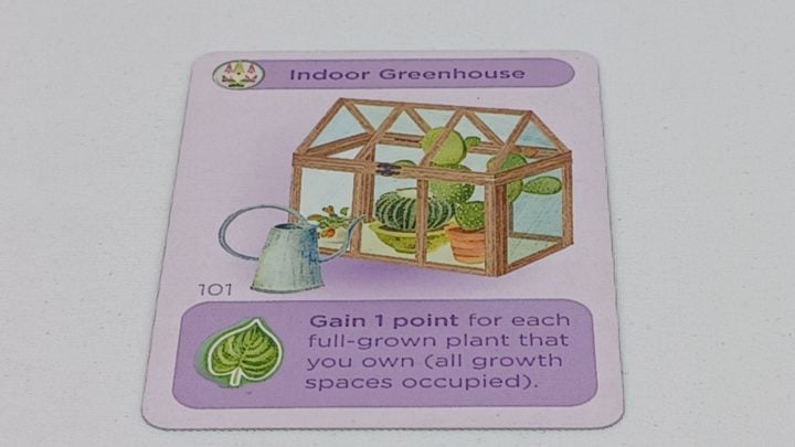 Indoor Greenhouse Decoration Card