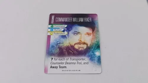 Card Example in Star Trek Missions