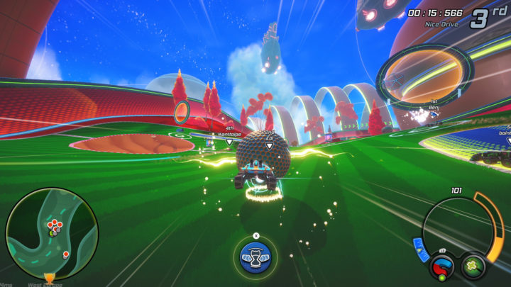 Turbo Golf Racing Screenshot