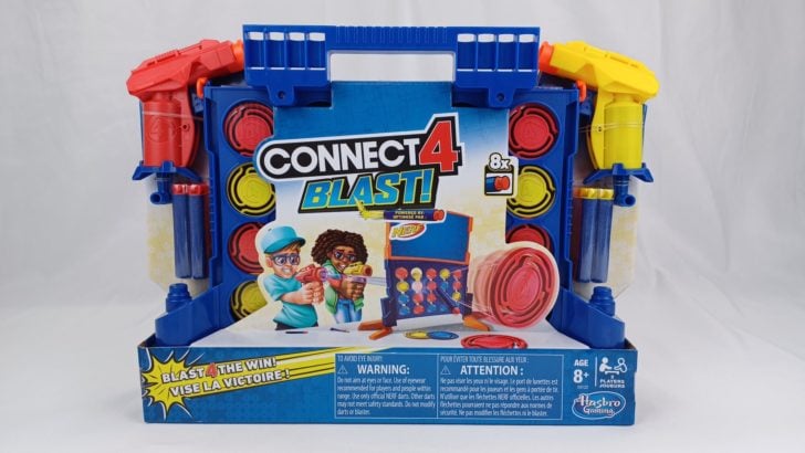 Connect 4 Blast! Board Game: Rules and Instructions for How to Play