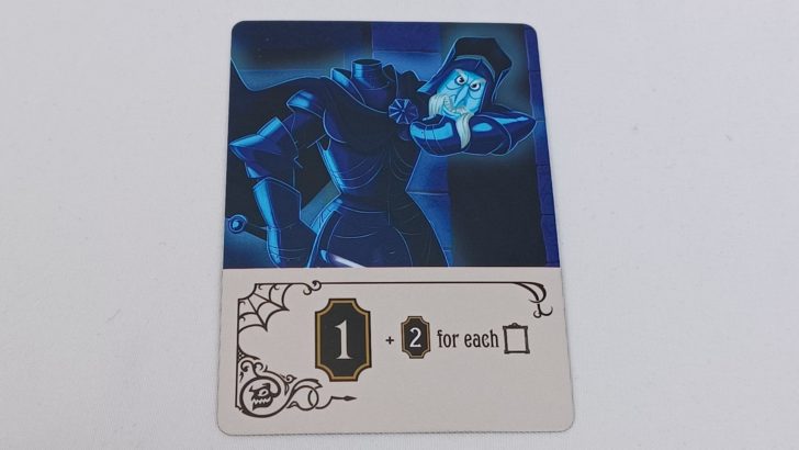 Headless Knight Card in Disney The Haunted Mansion Call of the Spirits