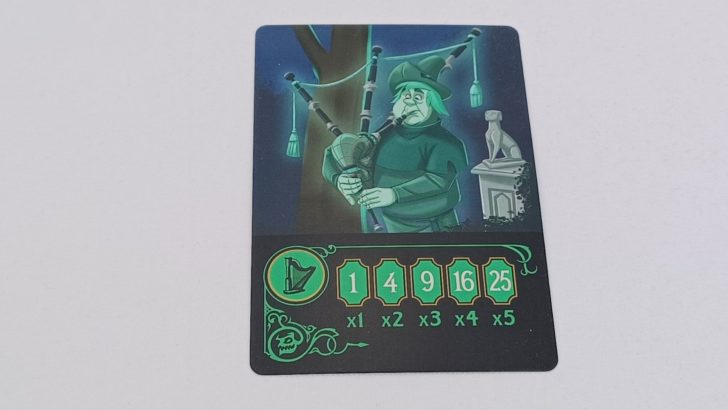 Musician Ghost Card in Disney The Haunted Mansion Call of the Spirits