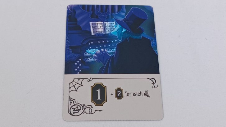 Organist Ghost Card in Disney The Haunted Mansion Call of the Spirits