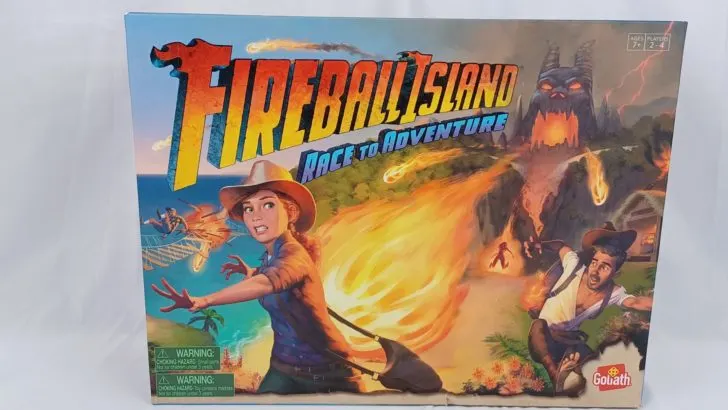 Box for Fireball Island: Race to Adventure