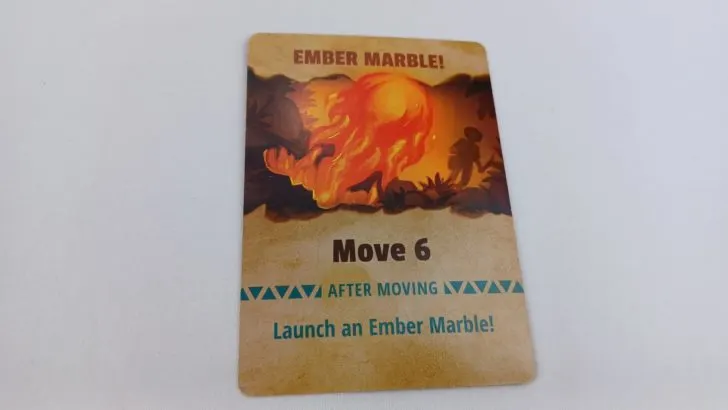 Ember Marble! Card in Fireball Island: Race to Adventure