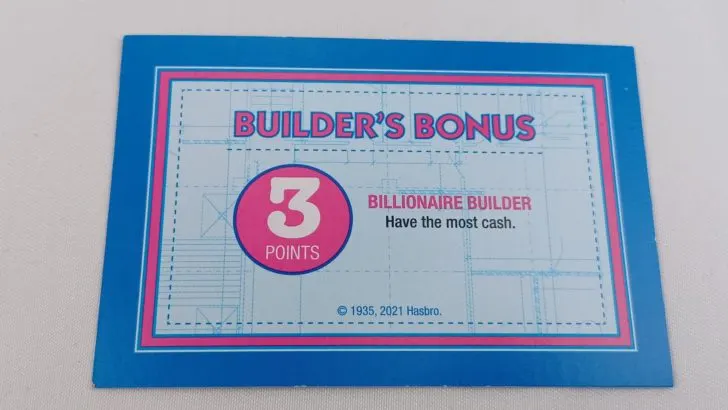 Billionaire Builder Card