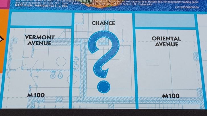 Chance Space in Monopoly Builder
