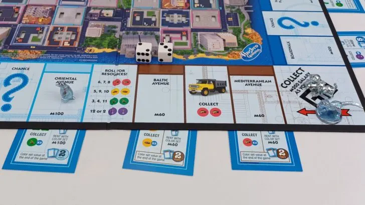 Movement in Monopoly Builder