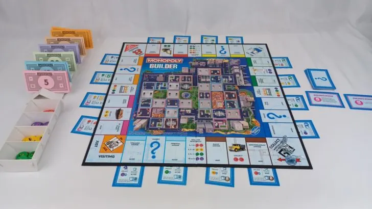 Board Setup in Monopoly Builder