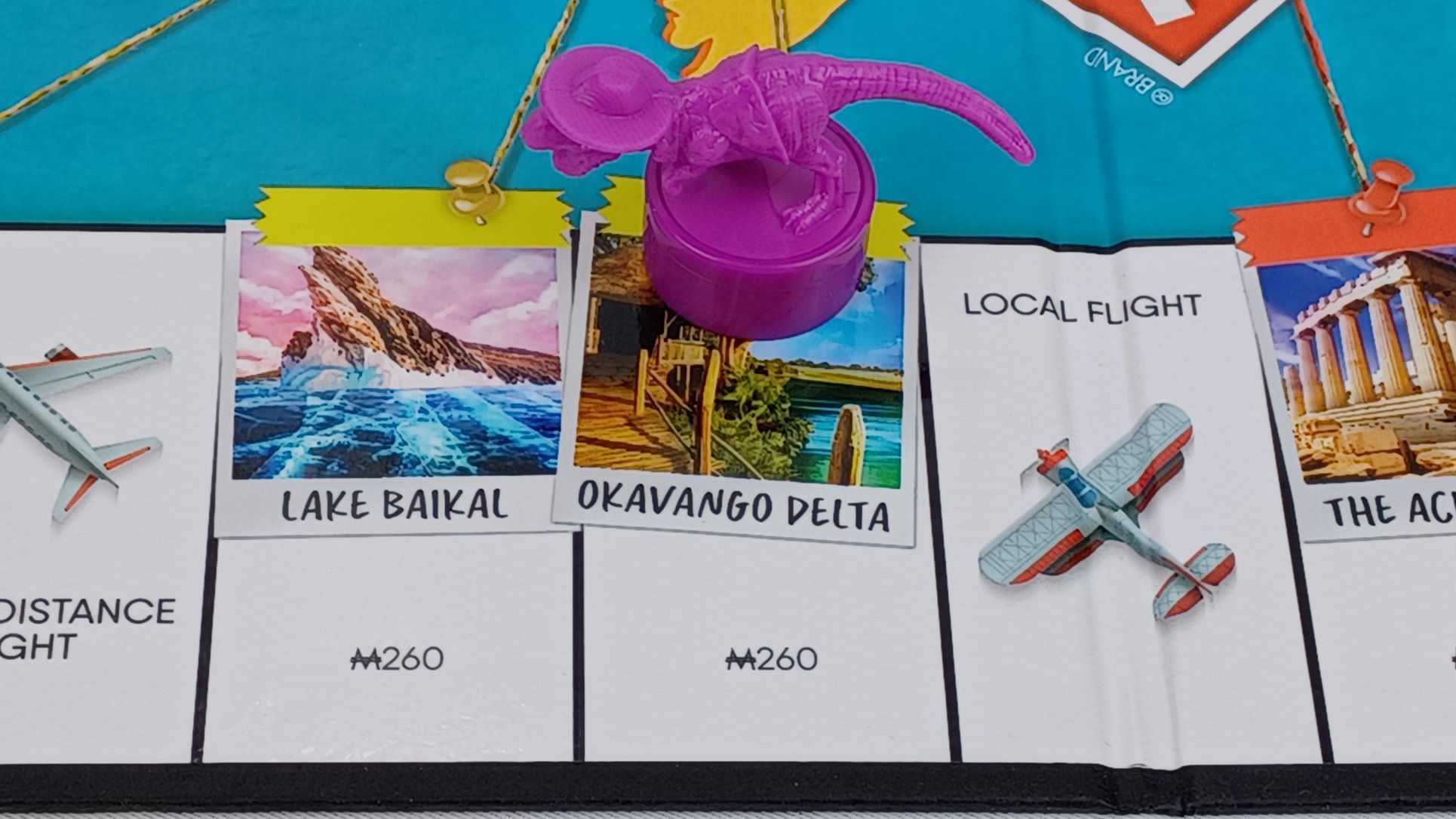 Complete Travel Goal in Monopoly Travel World Tour