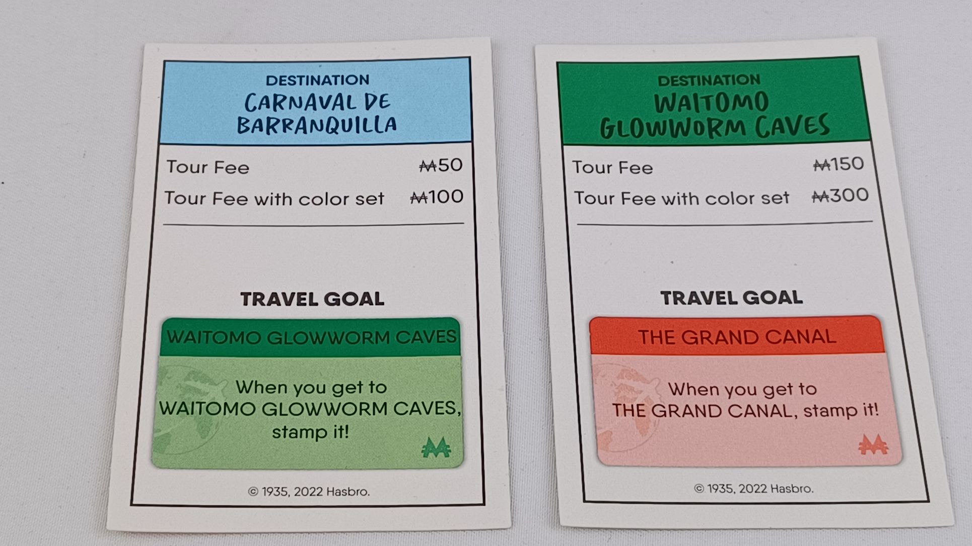 Complete A Travel Goal With Destination Cards