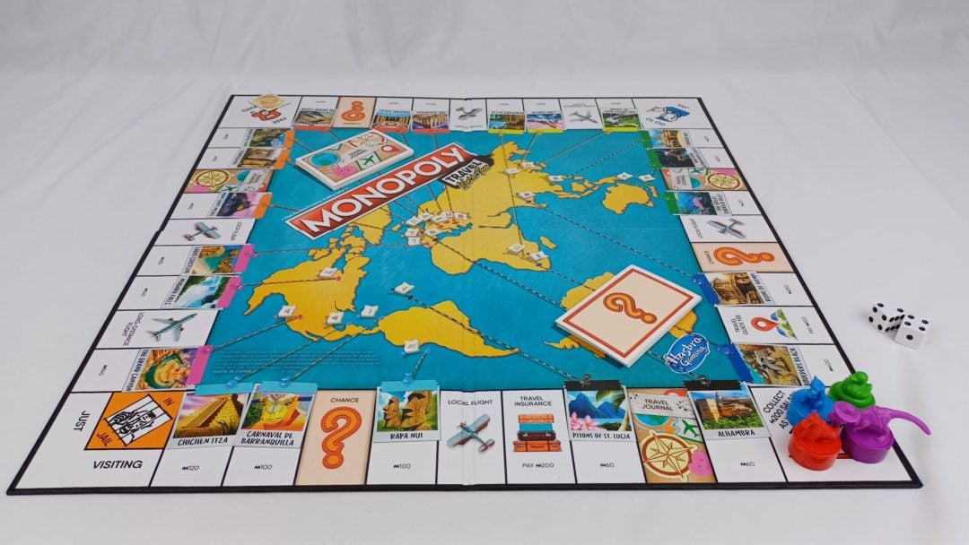 monopoly world tour board
