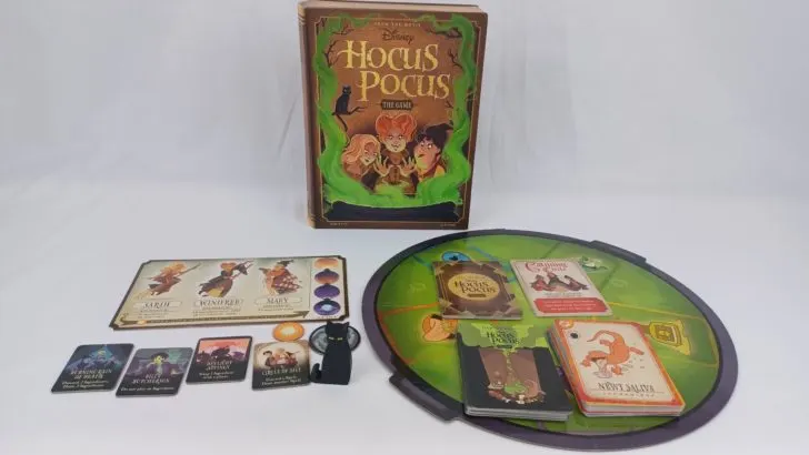 Components for Hocus Pocus: The Game
