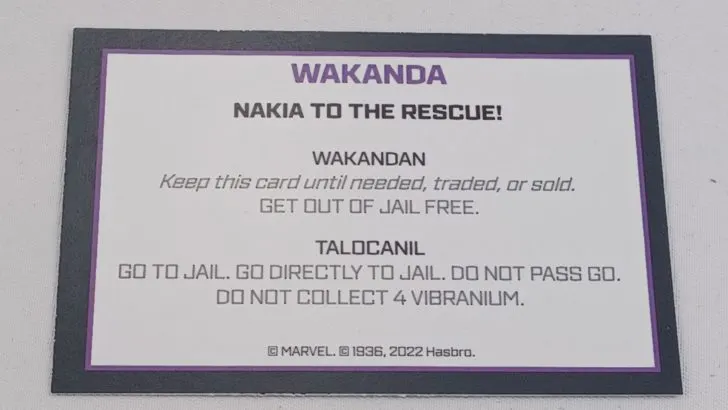 Wakanda Card