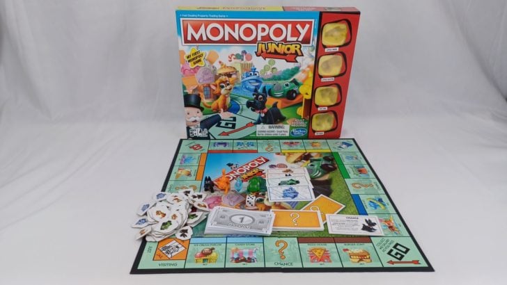 Components for Monopoly Junior