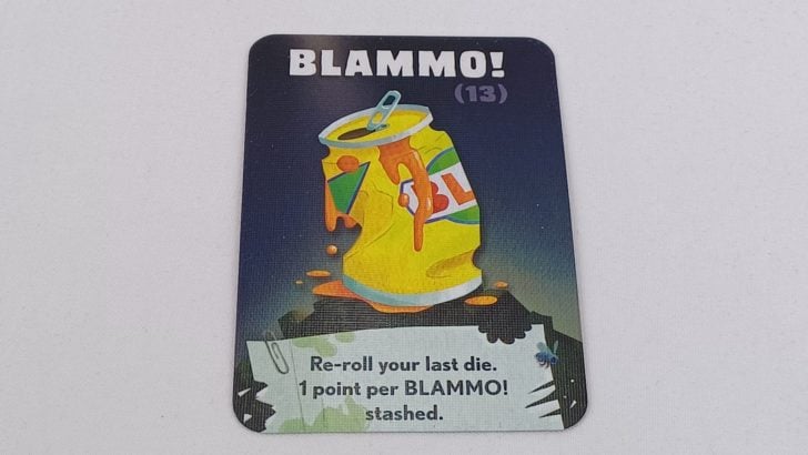 Blammo! Card in Trash Pandas