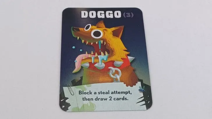 Doggo Card in Trash Pandas