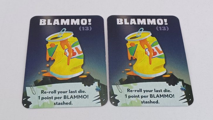 Scoring Blammo! Cards