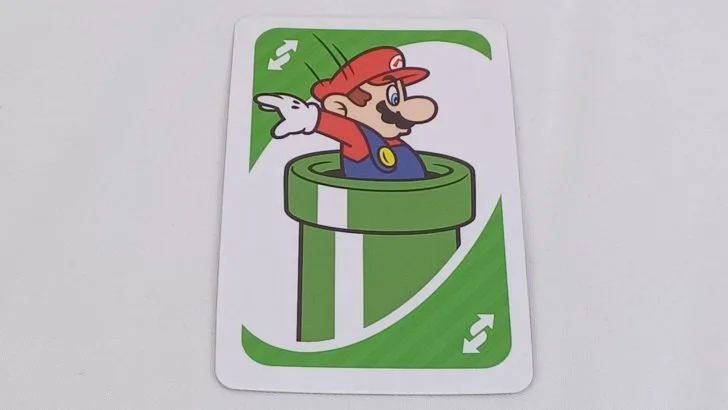 Reverse Card in UNO Super Mario