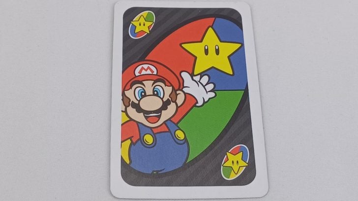 Super Star Card in UNO Super Mario