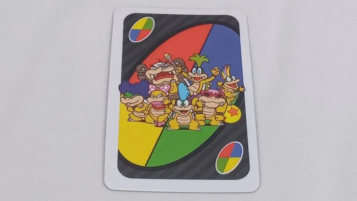 Wild Card in UNO Super Mario