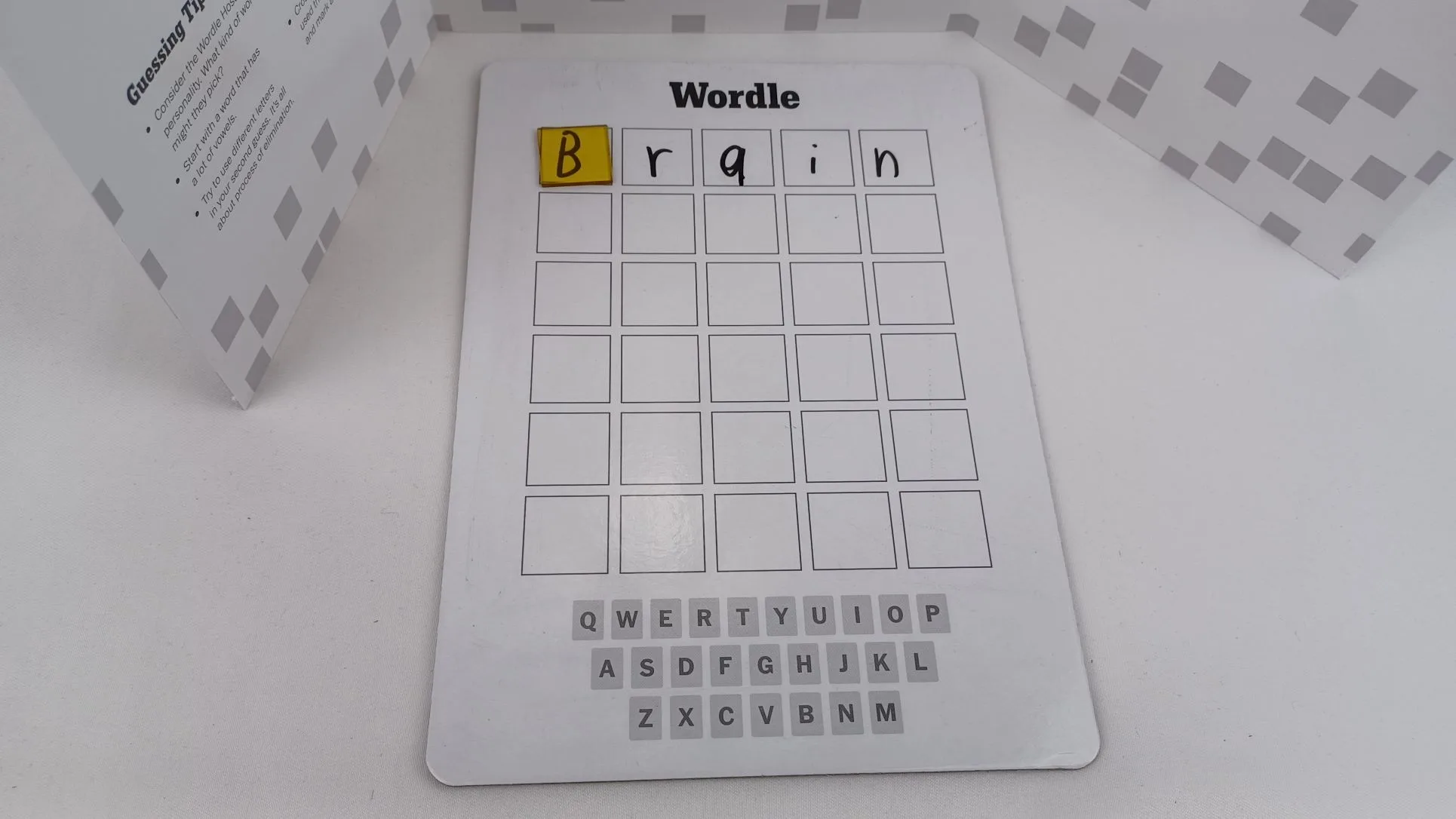 Giving Tiles in a Double Letter Word
