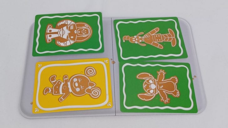 Choosing A Card in Disney Cookie Swap Card Game