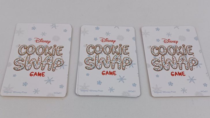 Choosing A Stack in Disney Cookie Swap Card Game